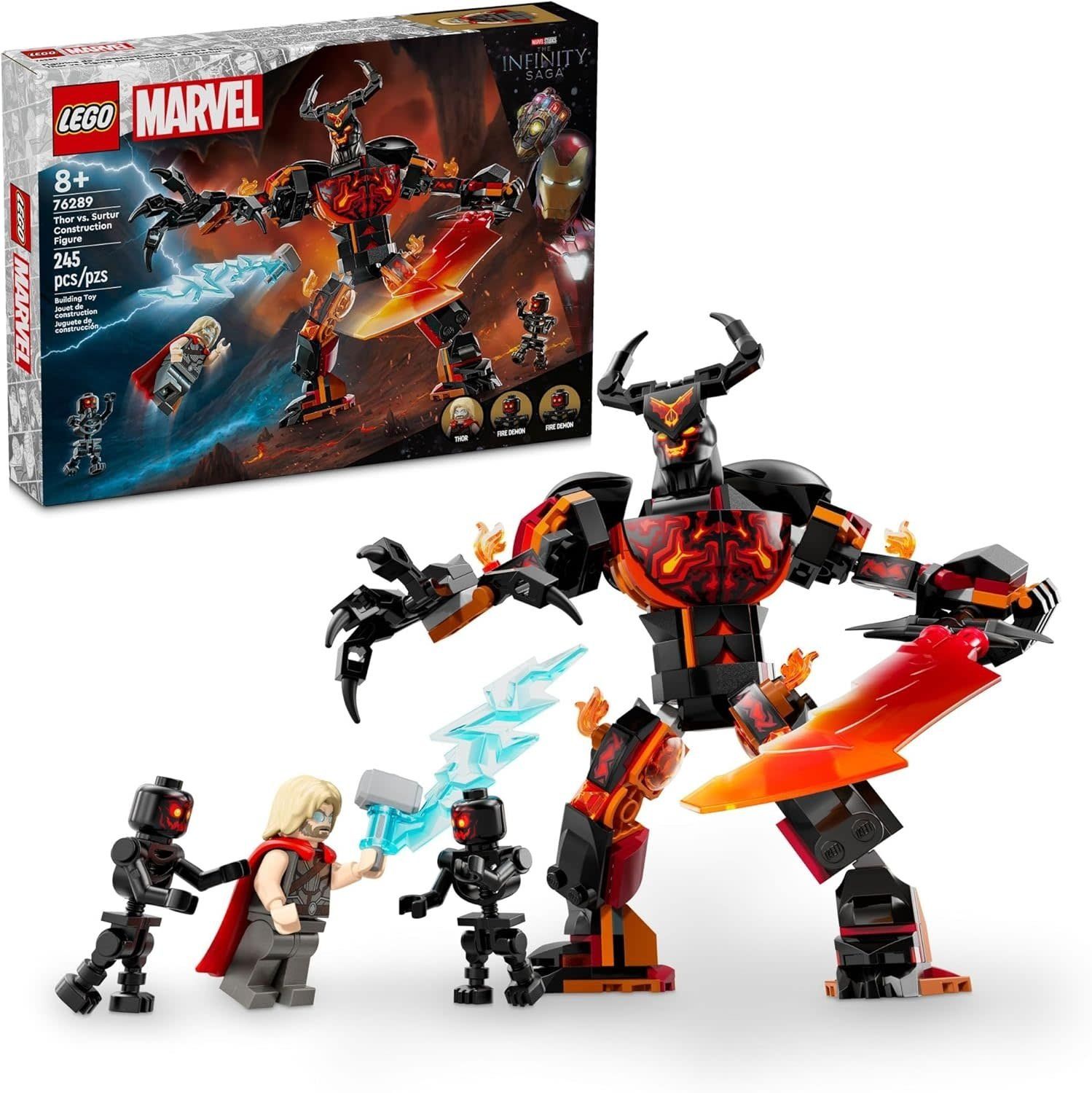 Lego Super Heros Thor vs. Surtur Construction Figure