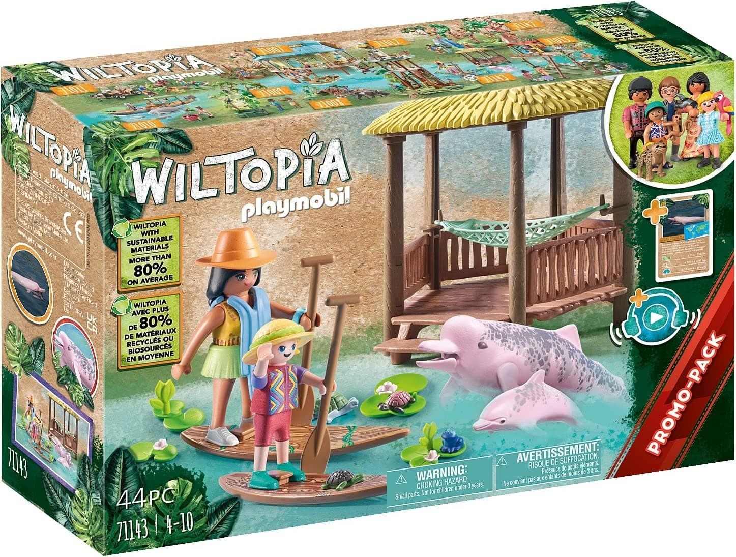 Playmobil Wiltopia Paddling Tour with River Dolphins