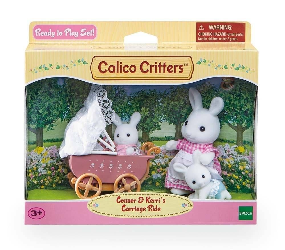 Calico Critters Set Connor &amp; Kerri&#39;s Carriage Ride