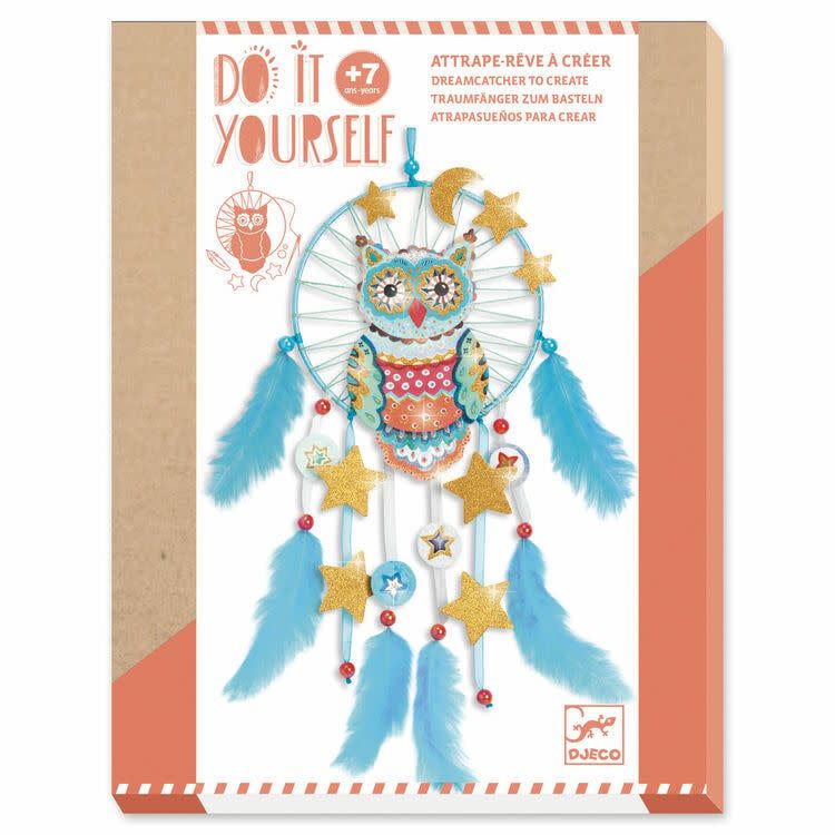 Do it Yourself Dream Catcher: Golden Owl