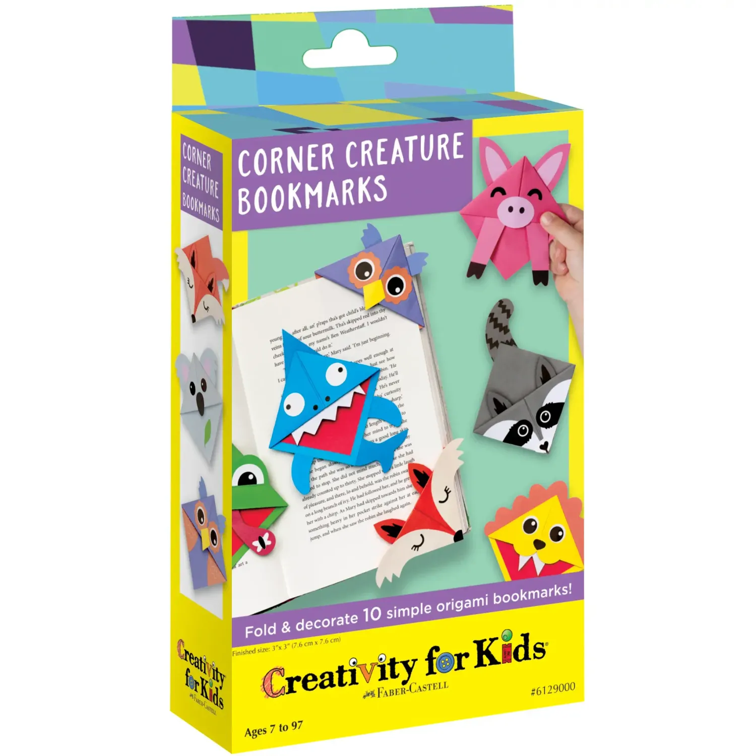 Creativity for Kids Mini Kit Corner Creature Bookmarks New!