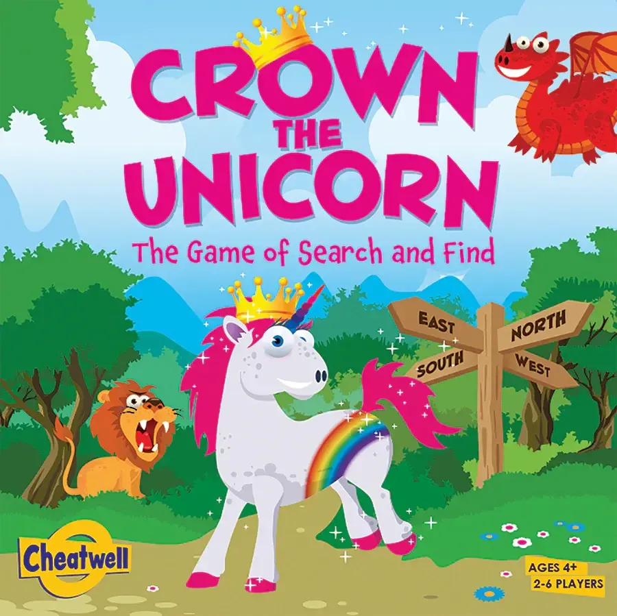 Crown the Unicorn Search and Find Game