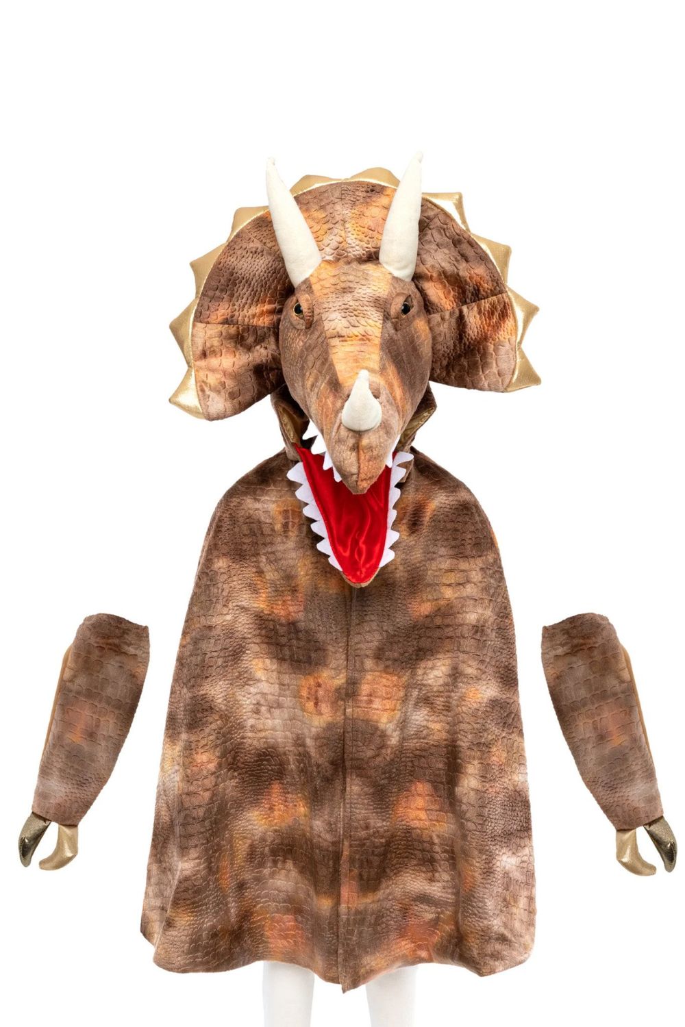 Great Pretenders Grandasaurus Triceratops Cape with Claws 4-6