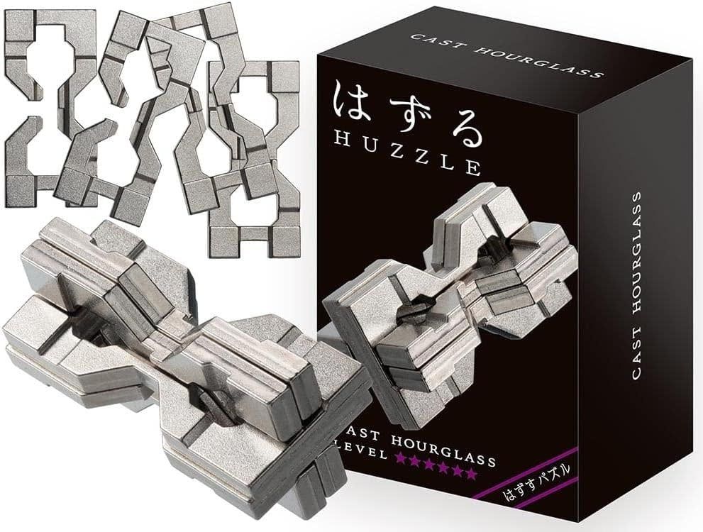 Cast Metal Puzzle Level 10: Hourglass