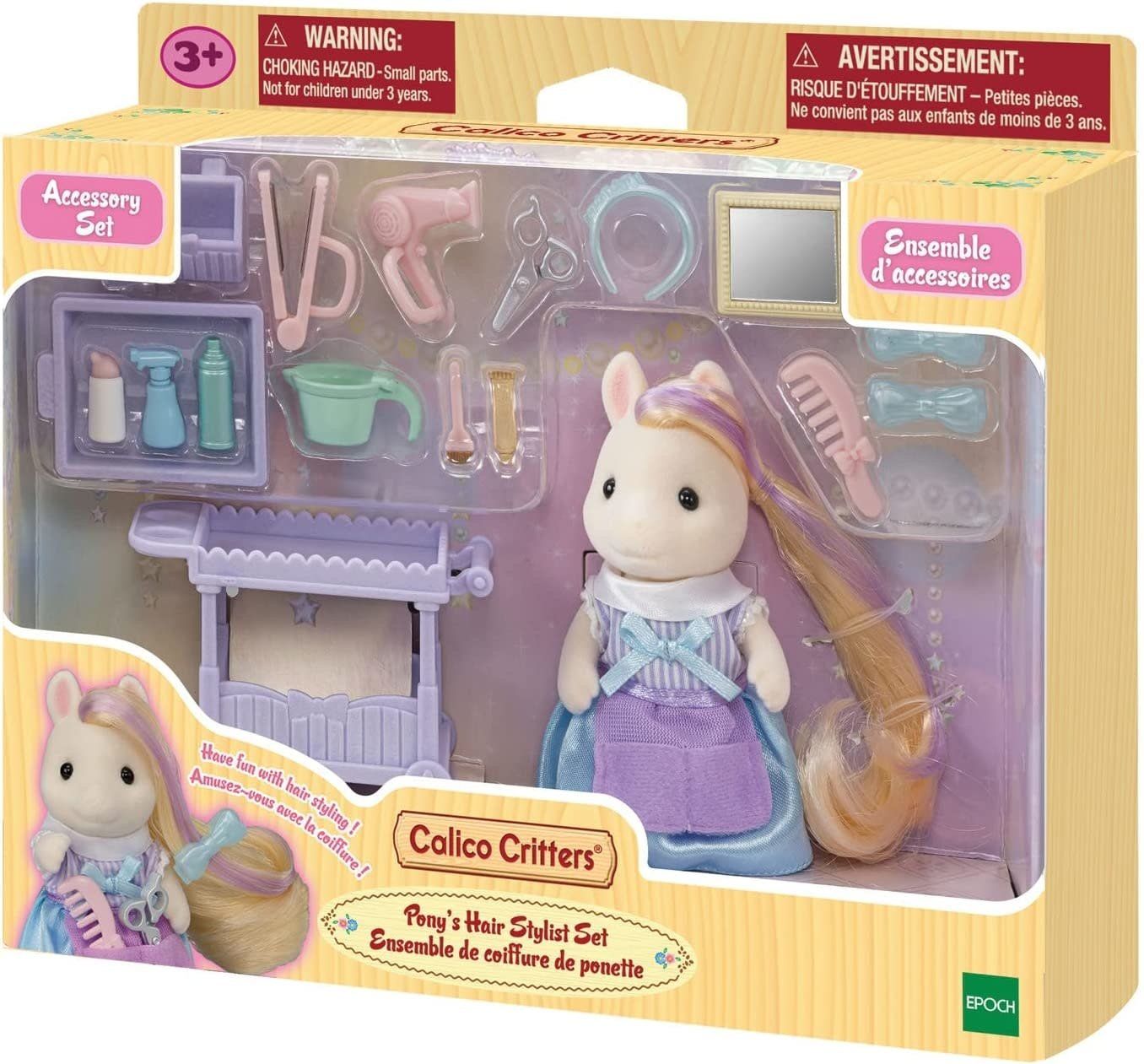 Calico Critters Pony&#39;s Hair Styling Set
