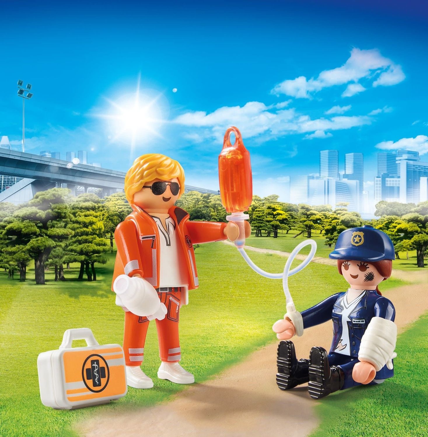 Playmobil Duo Pack Doctor and Police Officer