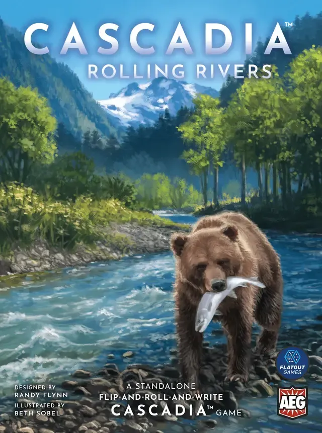 Cascadia Expansion Game: Rolling Rivers