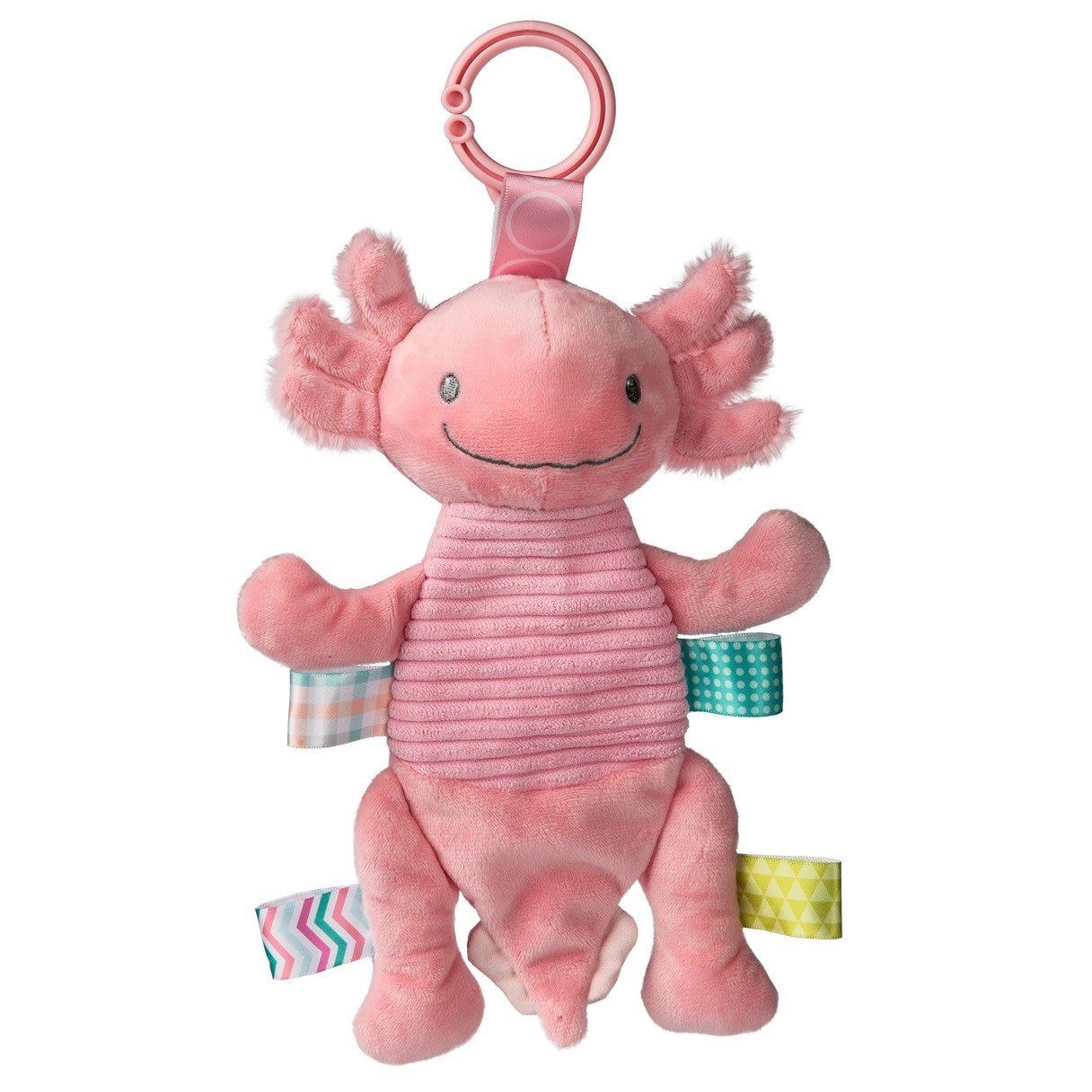Taggies Crinkies Axolotl Pink