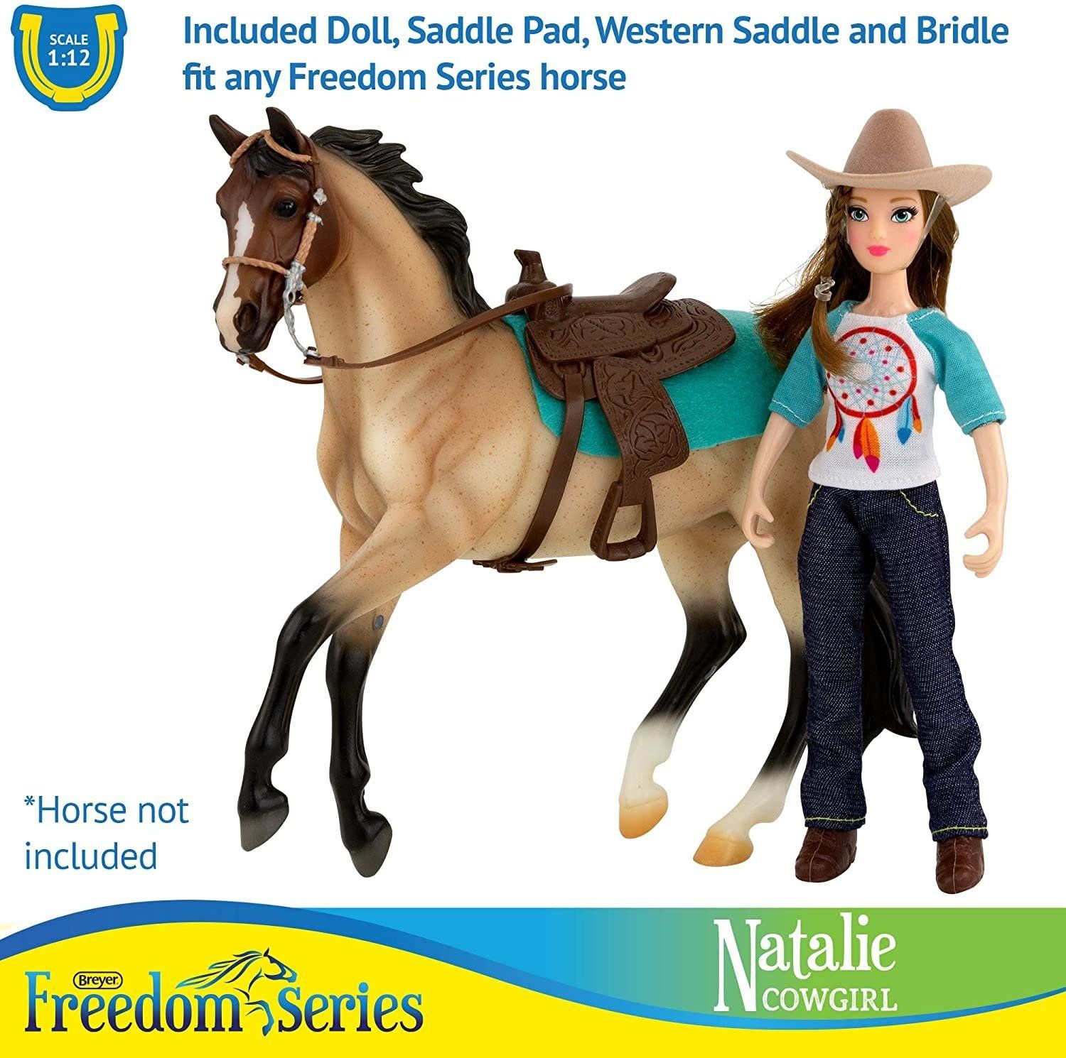 Breyer Doll Natalie Western Rider with Tack