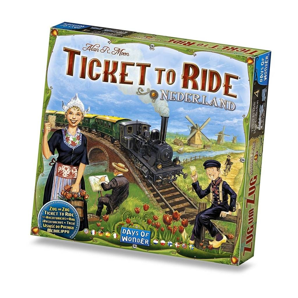 Ticket to Ride Game Expansion: Nederland Map #4
