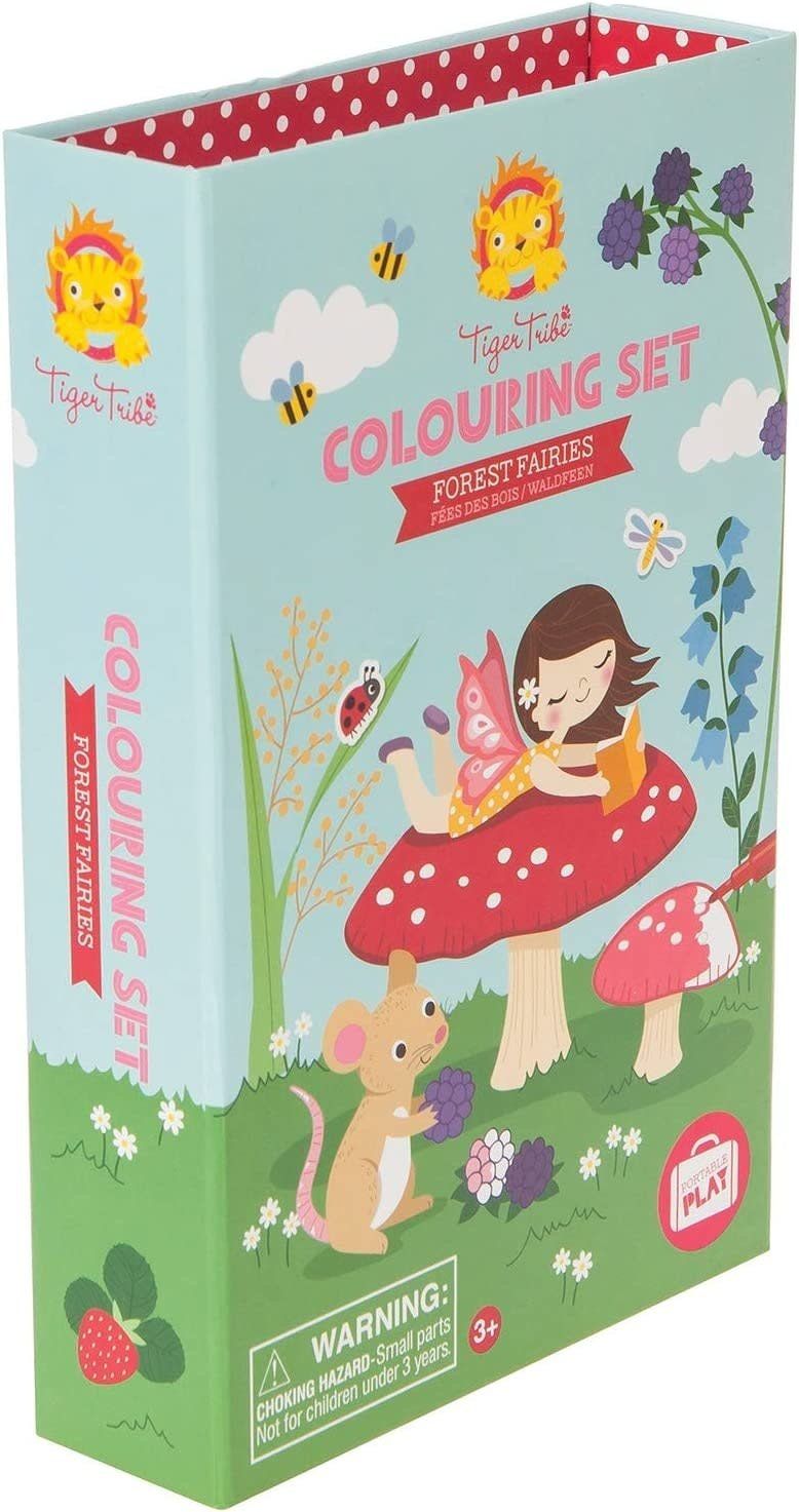 Tiger Tribe Colouring Set Forest Fairies