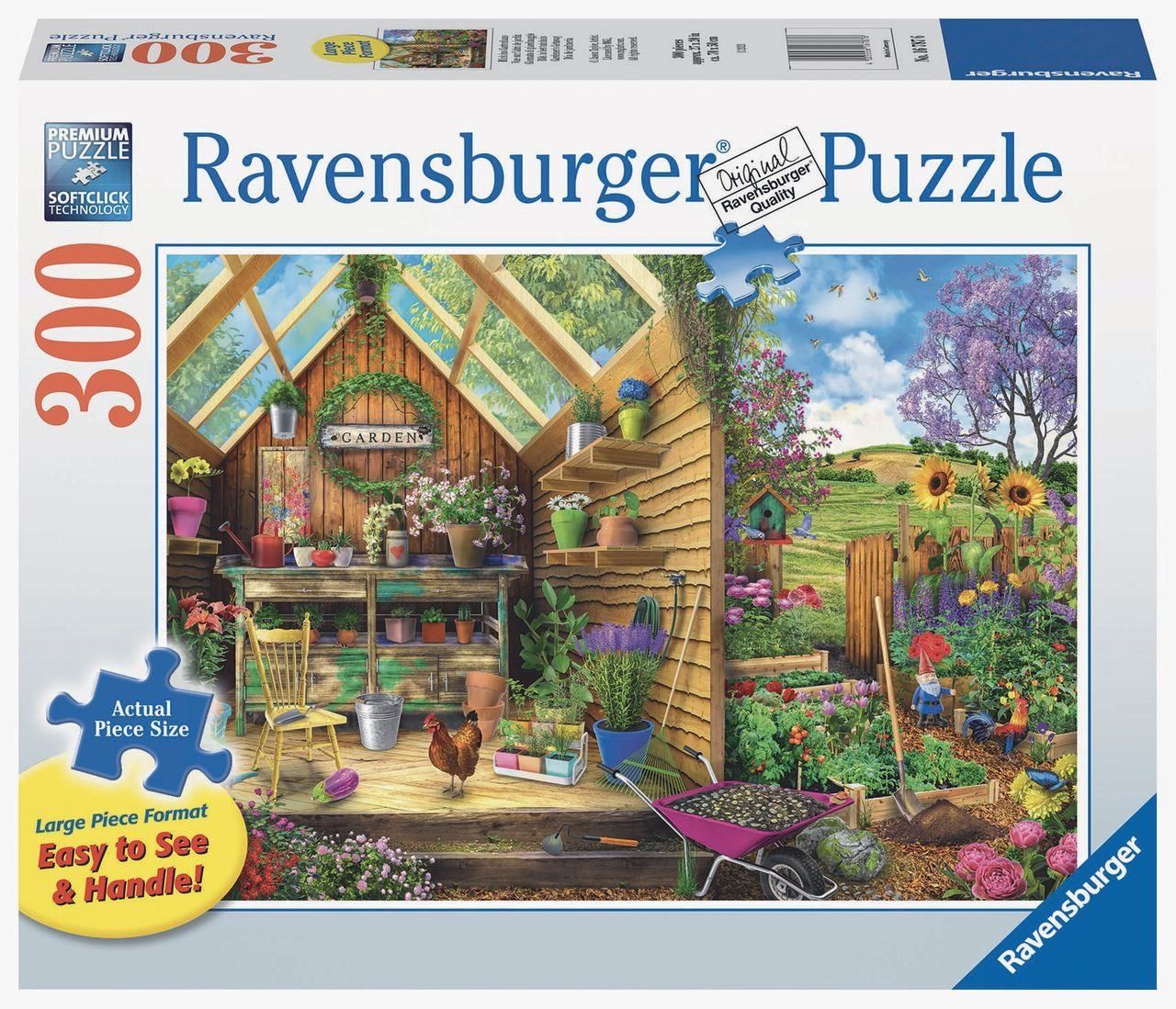 Ravensburger Puzzle 300pc Large Format Gardener&#39;s Getaway