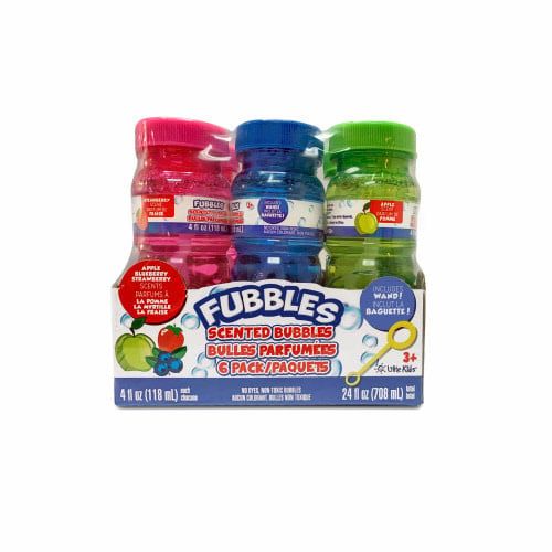 Fubbles Scented Bubbles 6 Pack