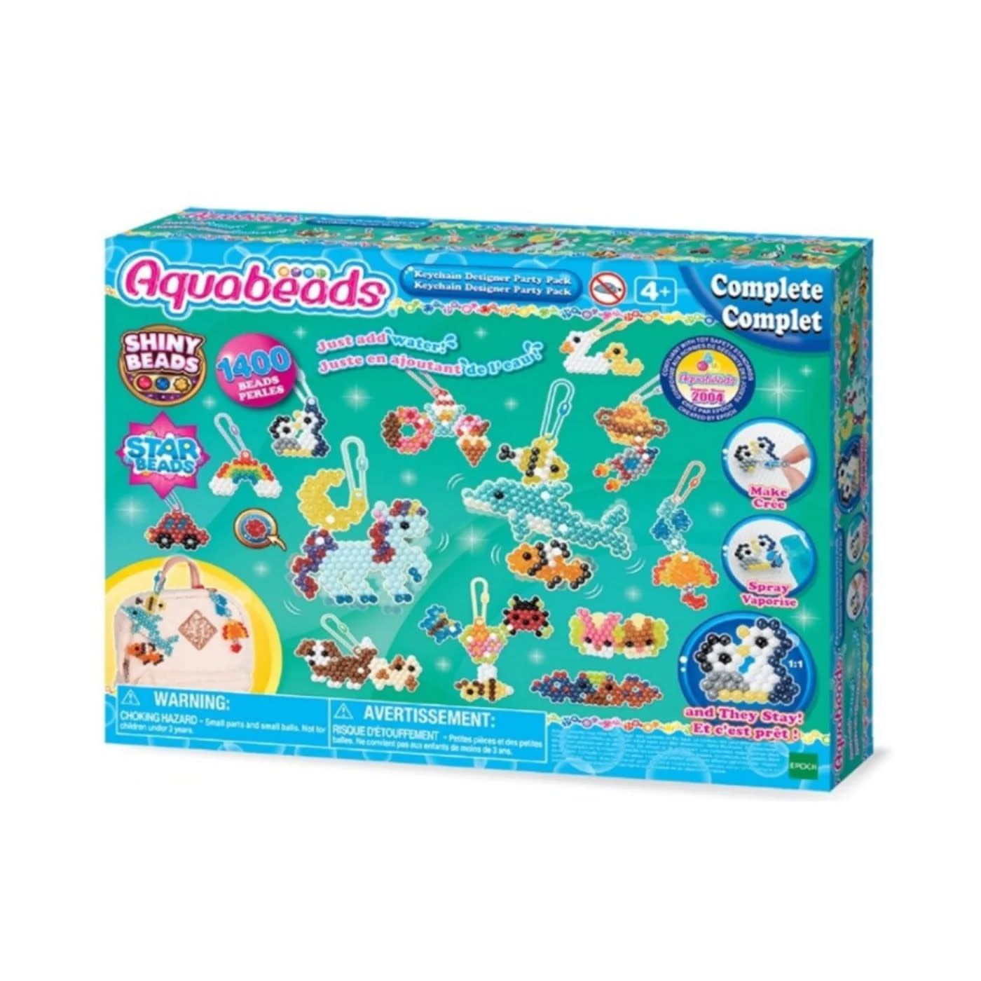 Aquabeads Keychain Designer Party Pack