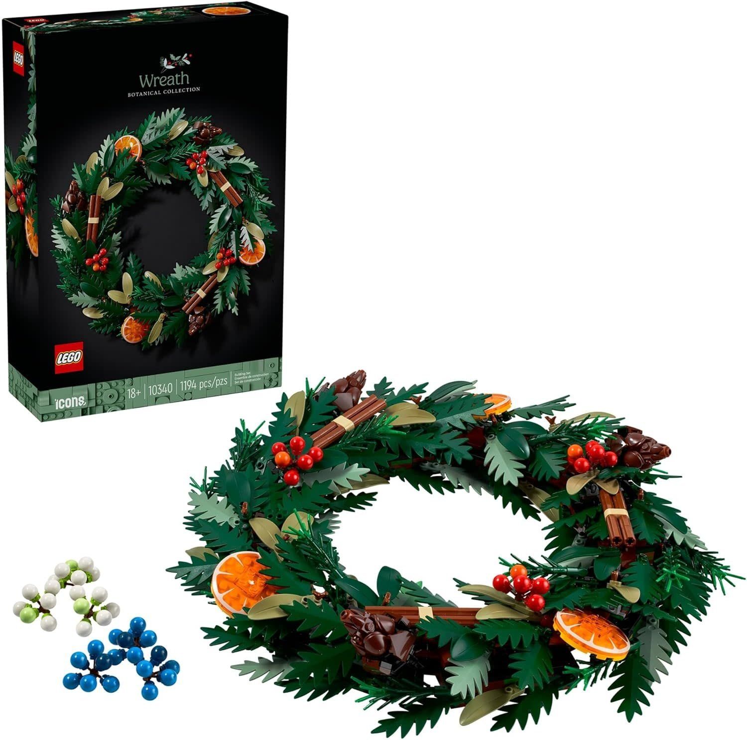 Lego Botanical Holly Wreath
