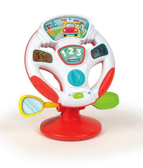 Clementoni Turn &amp; Drive Activity Wheel