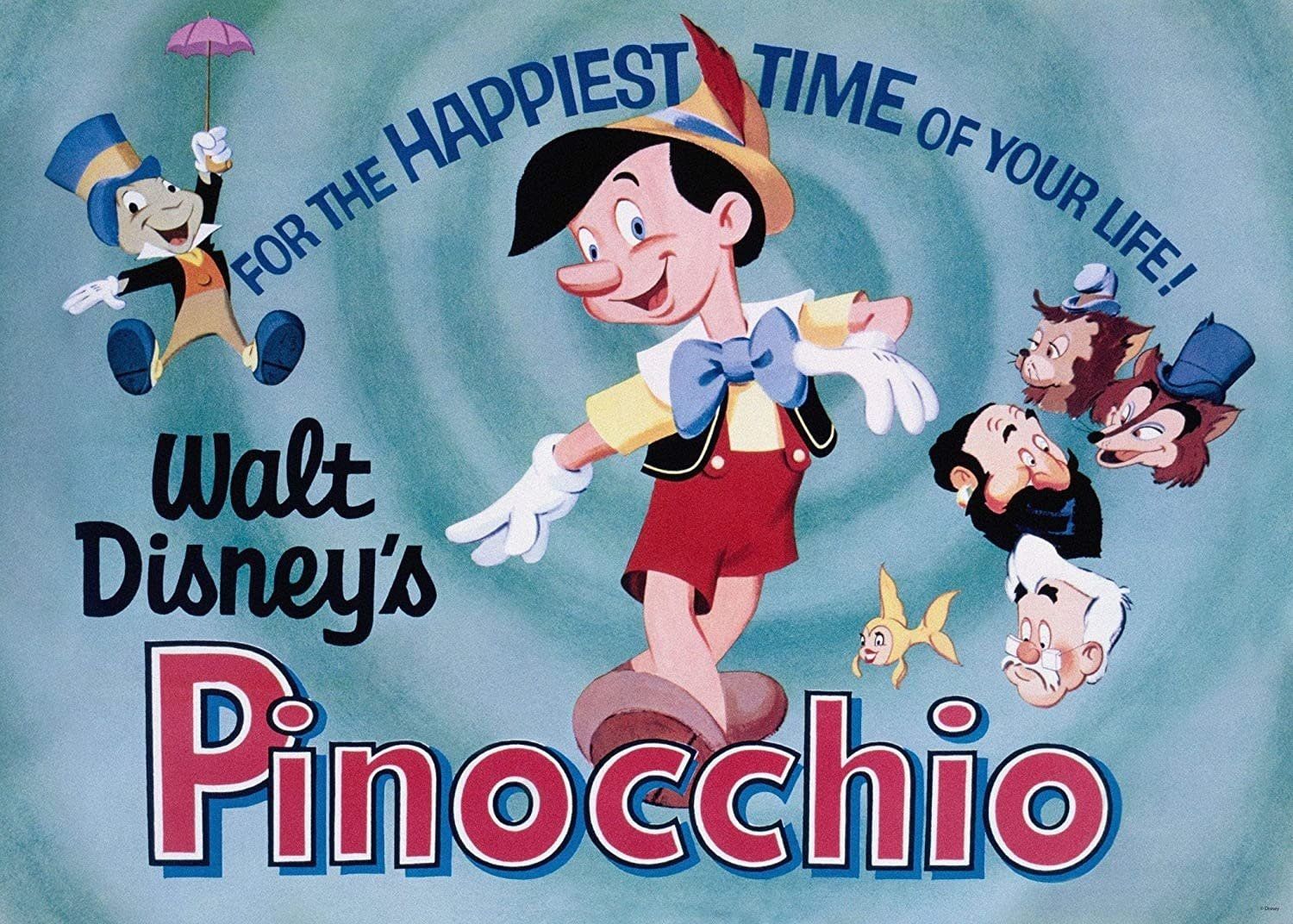 Ravensburger Puzzle 1000pc Disney Treasures Pinocchio
