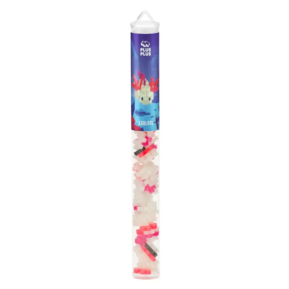 Plus-Plus Tube Axolotl