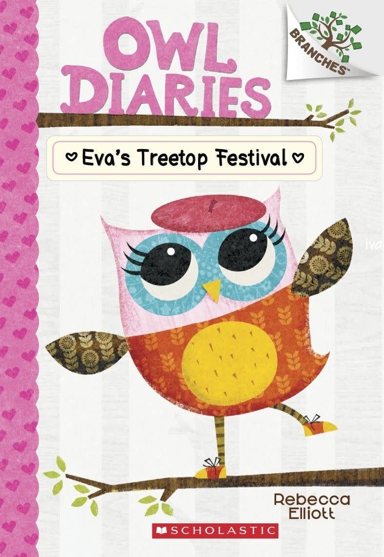 A Branches Book Owl Diaries #1 Eva&#39;s Treetop Festival