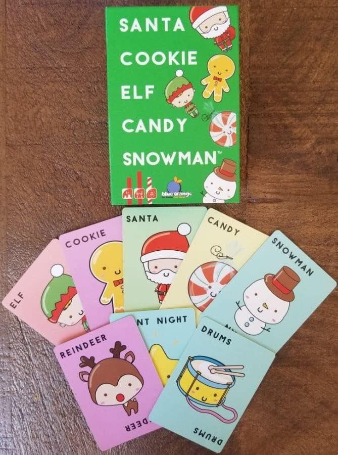 Santa Cookie Elf Candy Snowman Game