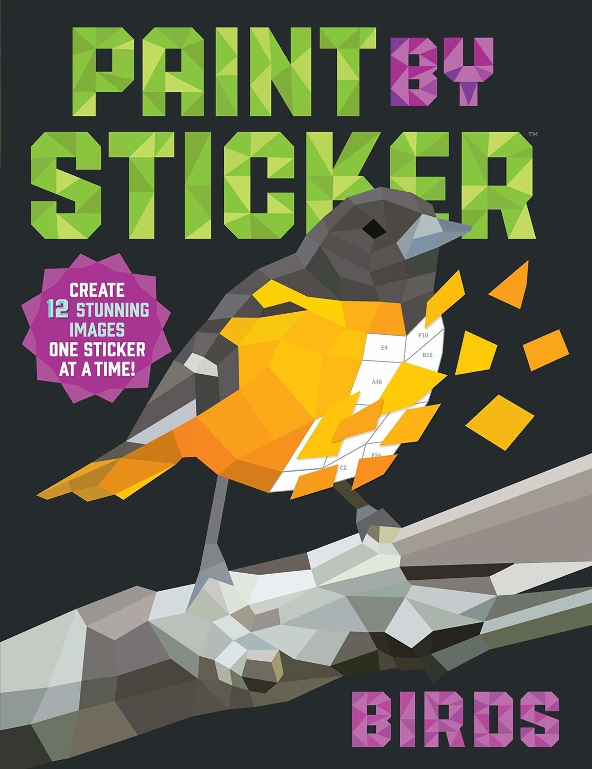 Paint by Stickers: Birds