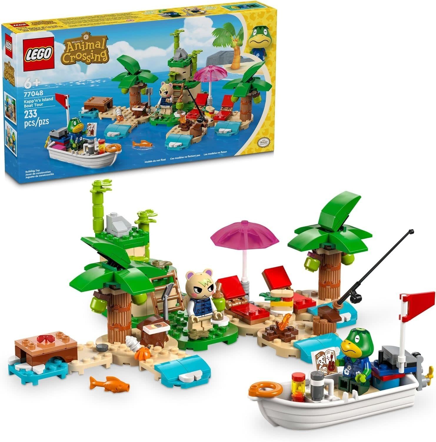 Lego Animal Crossing Kapp&#39;n&#39;s Island Boat Tour