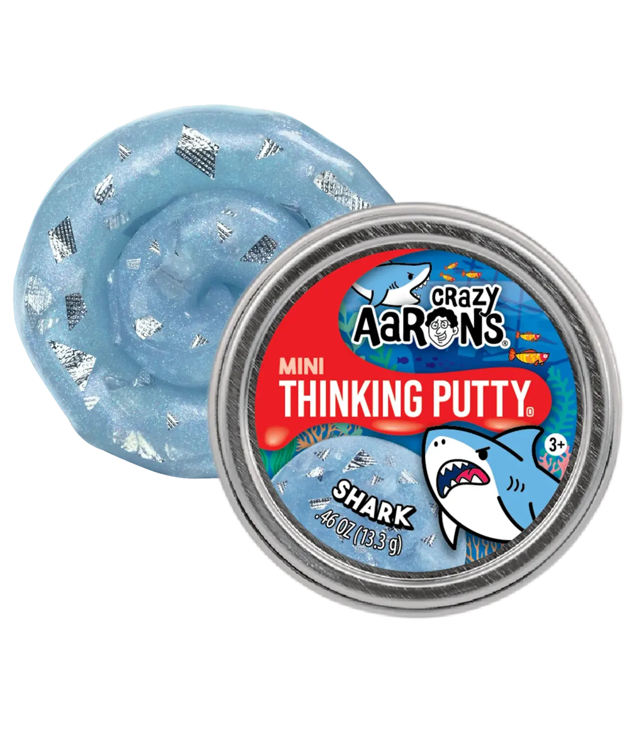 Crazy Aaron&#39;s Thinking Putty Mini Tin Shark