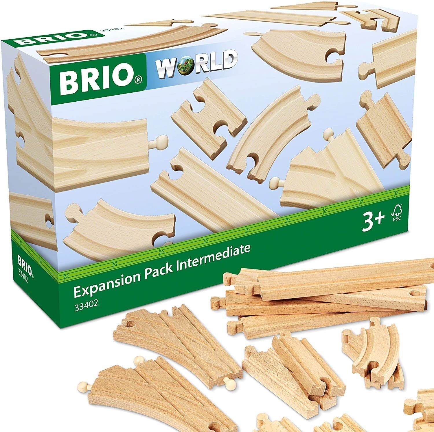 Brio World Train Track Expansion Set Intermediate
