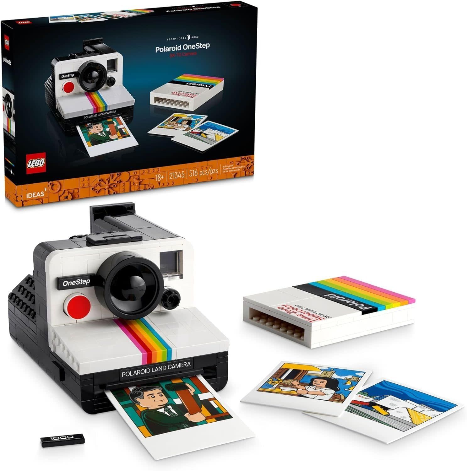 Lego Ideas Polaroid OneStep SX-70 Camera