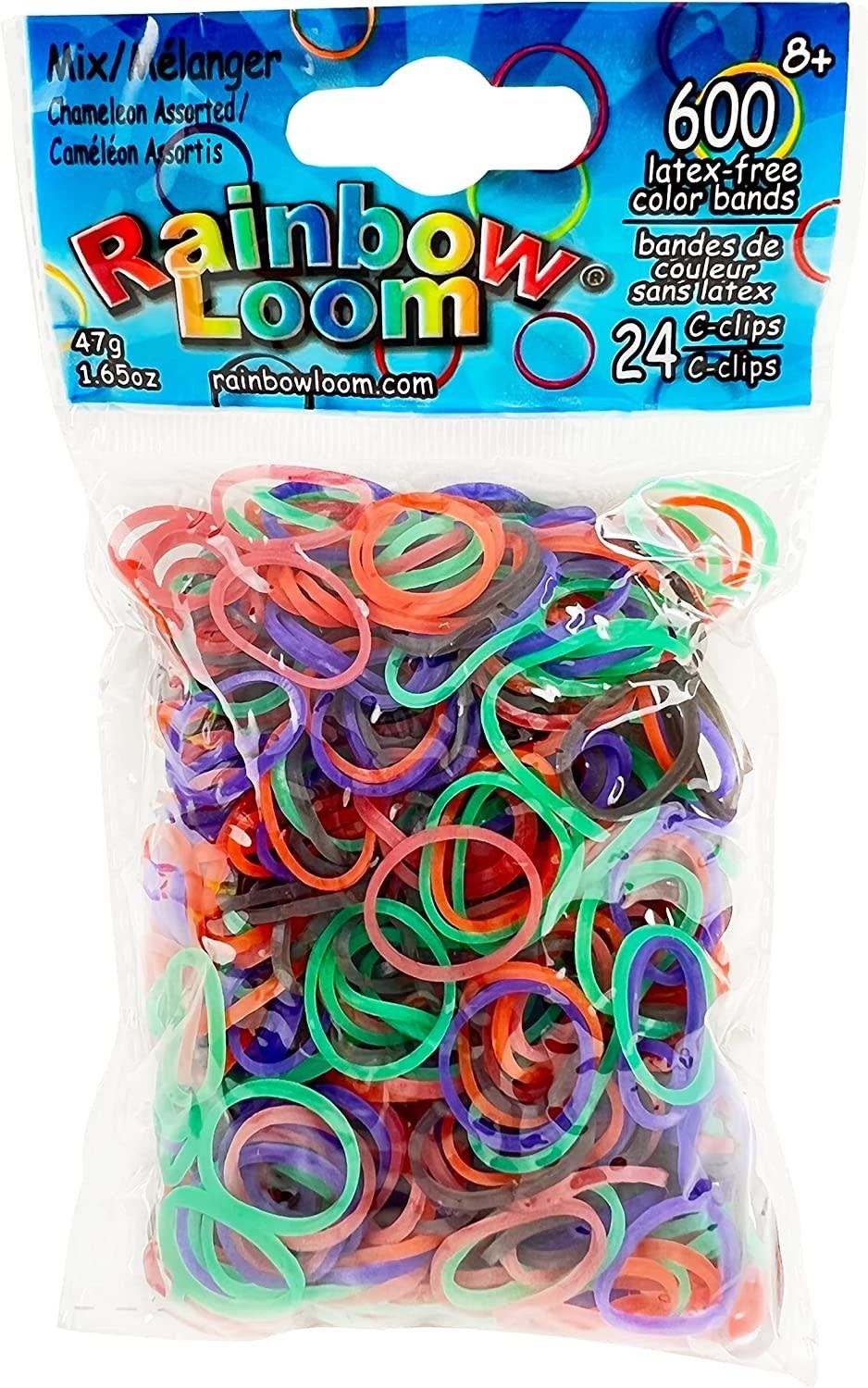 Rainbow Loom Rubber Bands Chameleon (Mood Change)