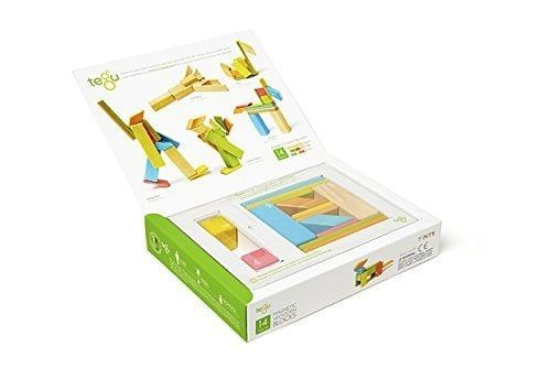Tegu Magnetic Wooden Block 14pc Tints