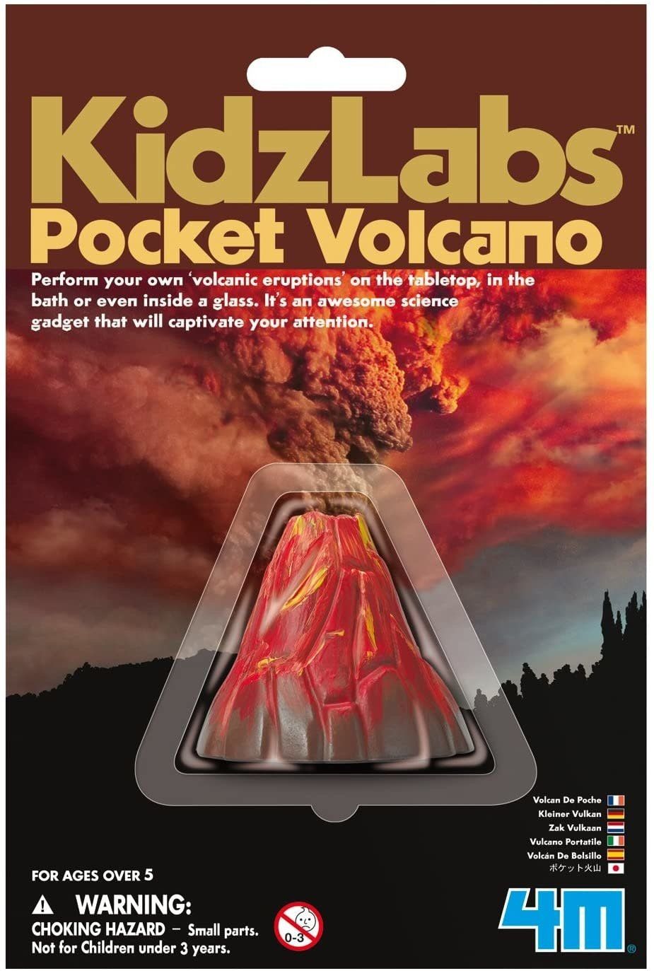 KidzLab Pocket Volcano Making Kit