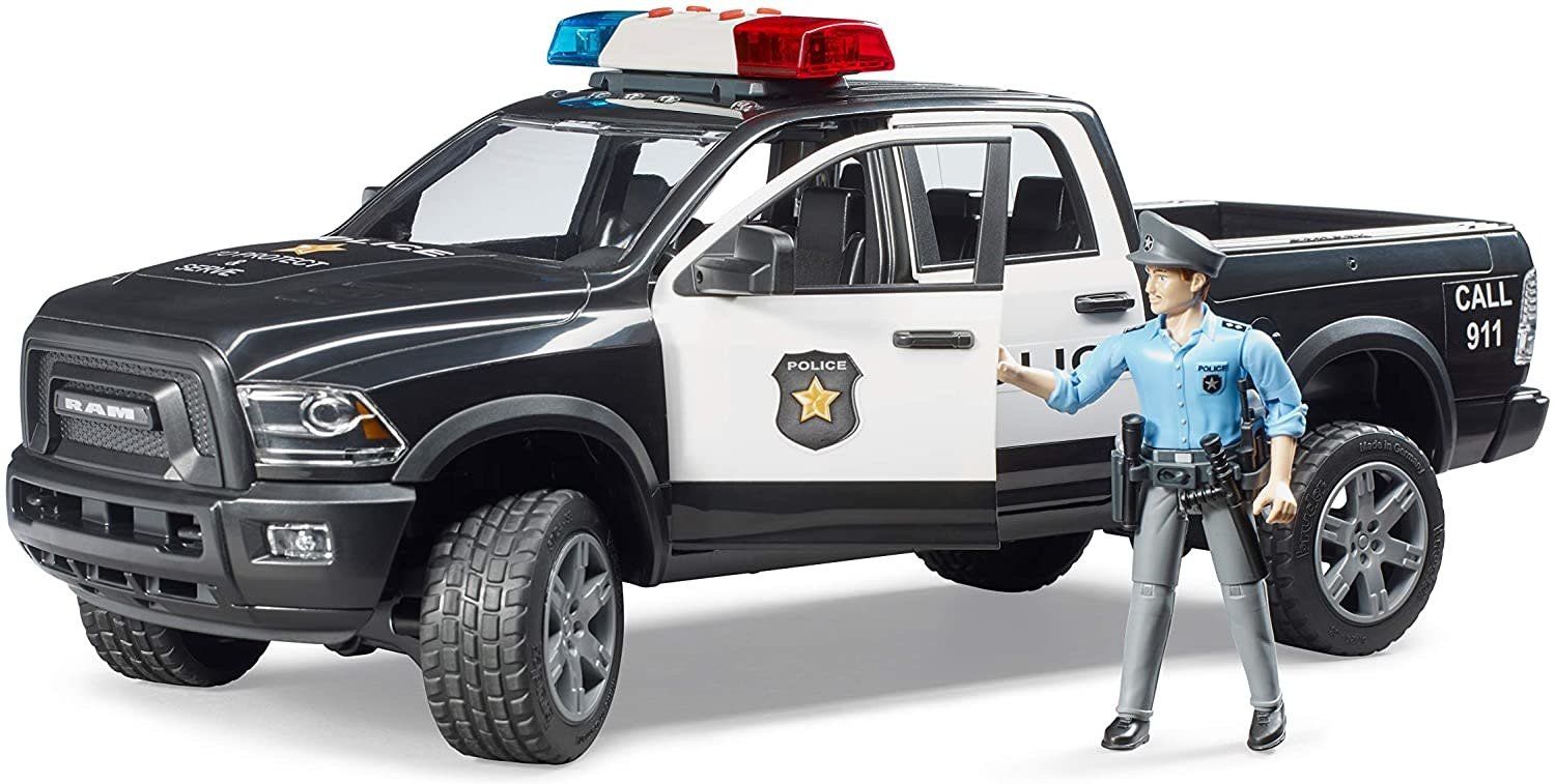 Bruder Dodge Ram Police Truck with Policeman