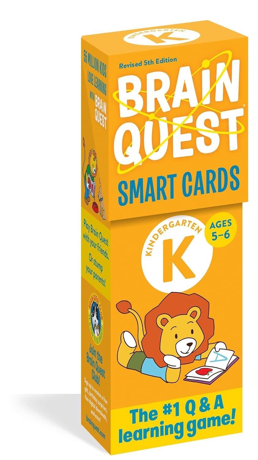 Brain Quest Smart Cards Kindergarten Ages 5-6