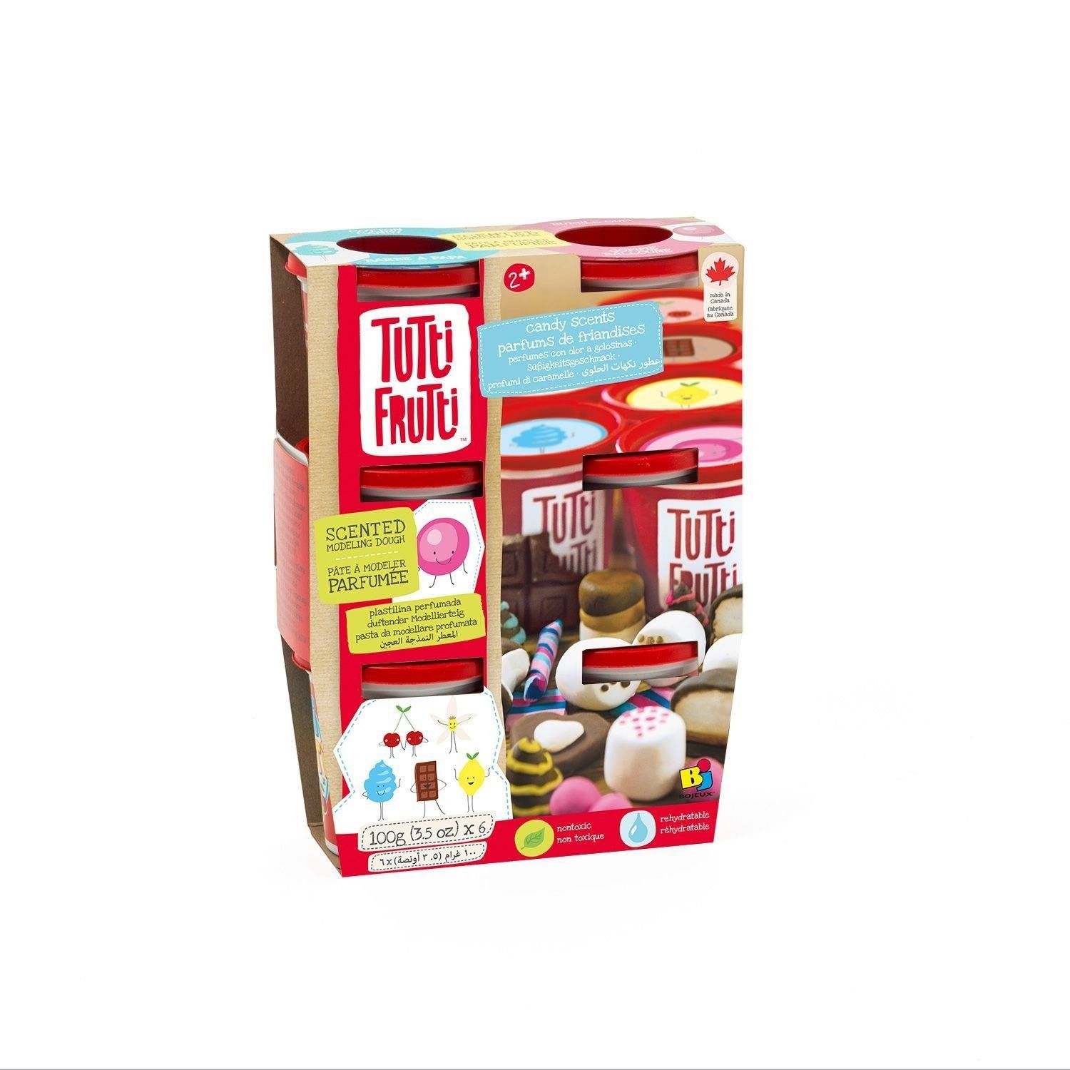 Tutti Frutti Modelling Dough 6 pack Candy Scents