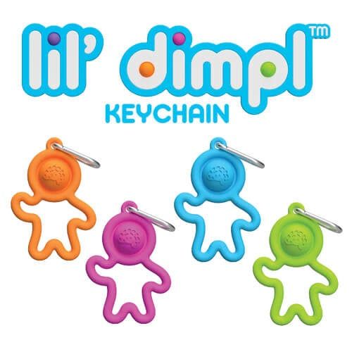 Fat Brain Toys Lil Dimpl Keychain