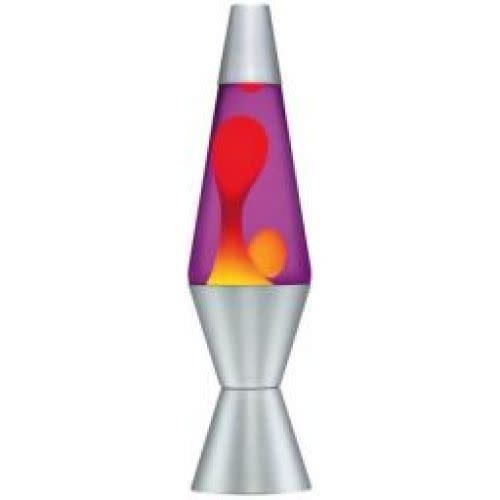 Lava Lamp Purple Liquid Yellow Lava 14.5&quot; In-store only.