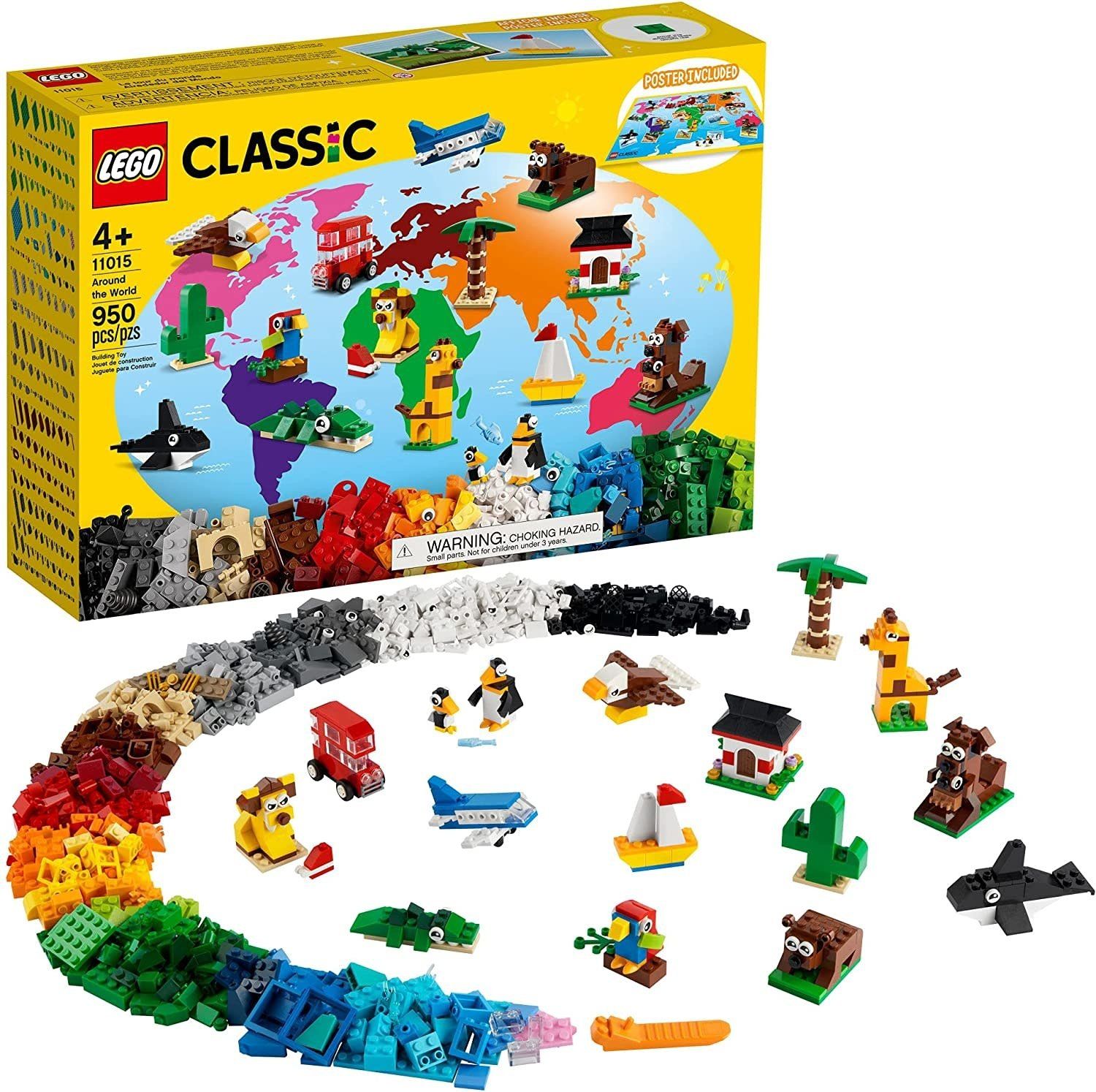 Lego Classic Bricks Around the World