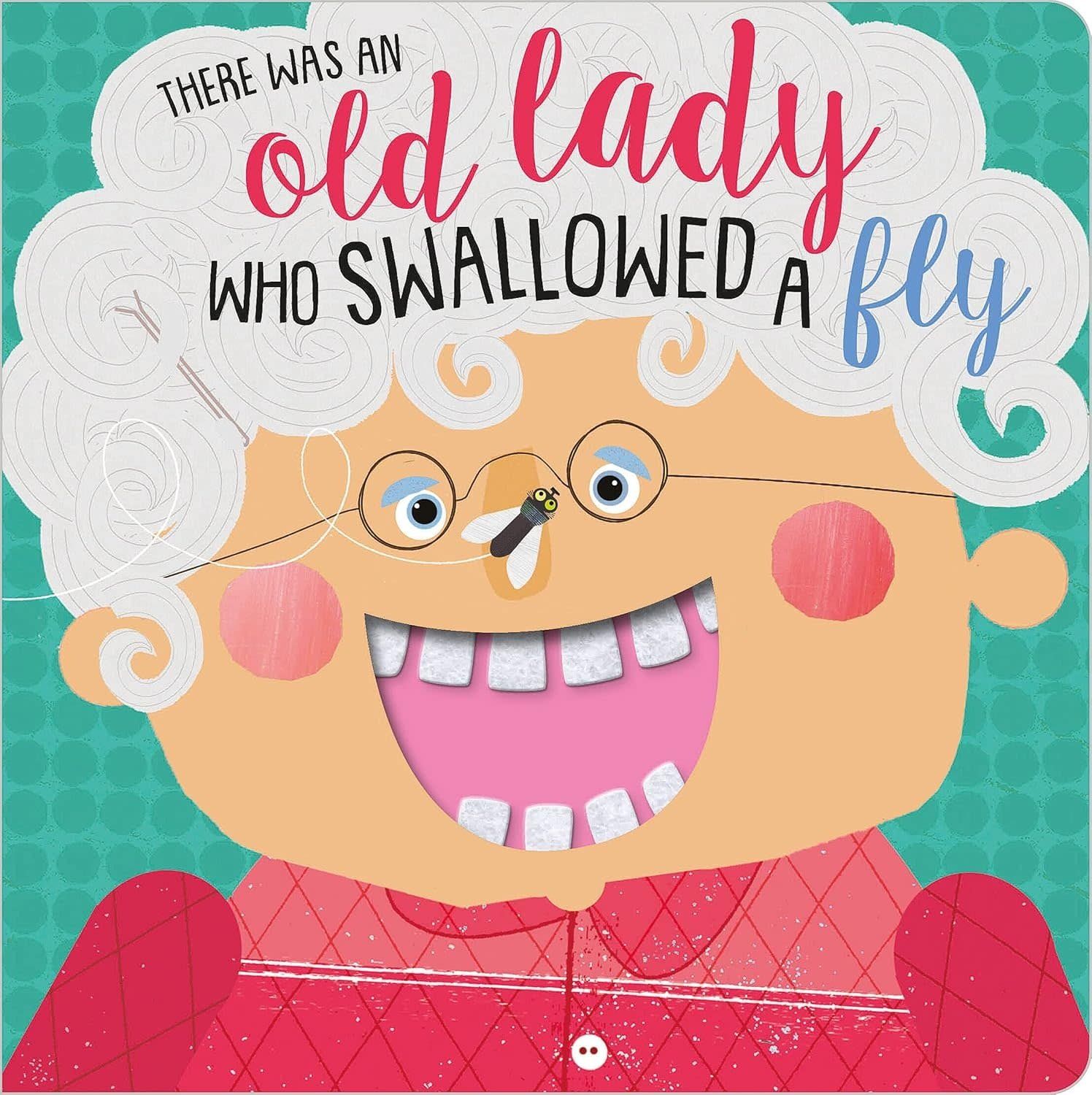 Make Believe Book BB There Was An Old Lady Who Swallowed a Fly
