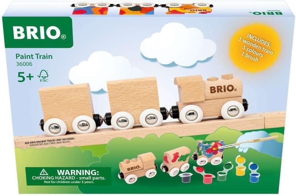 Brio Train Paint Your Own Train
