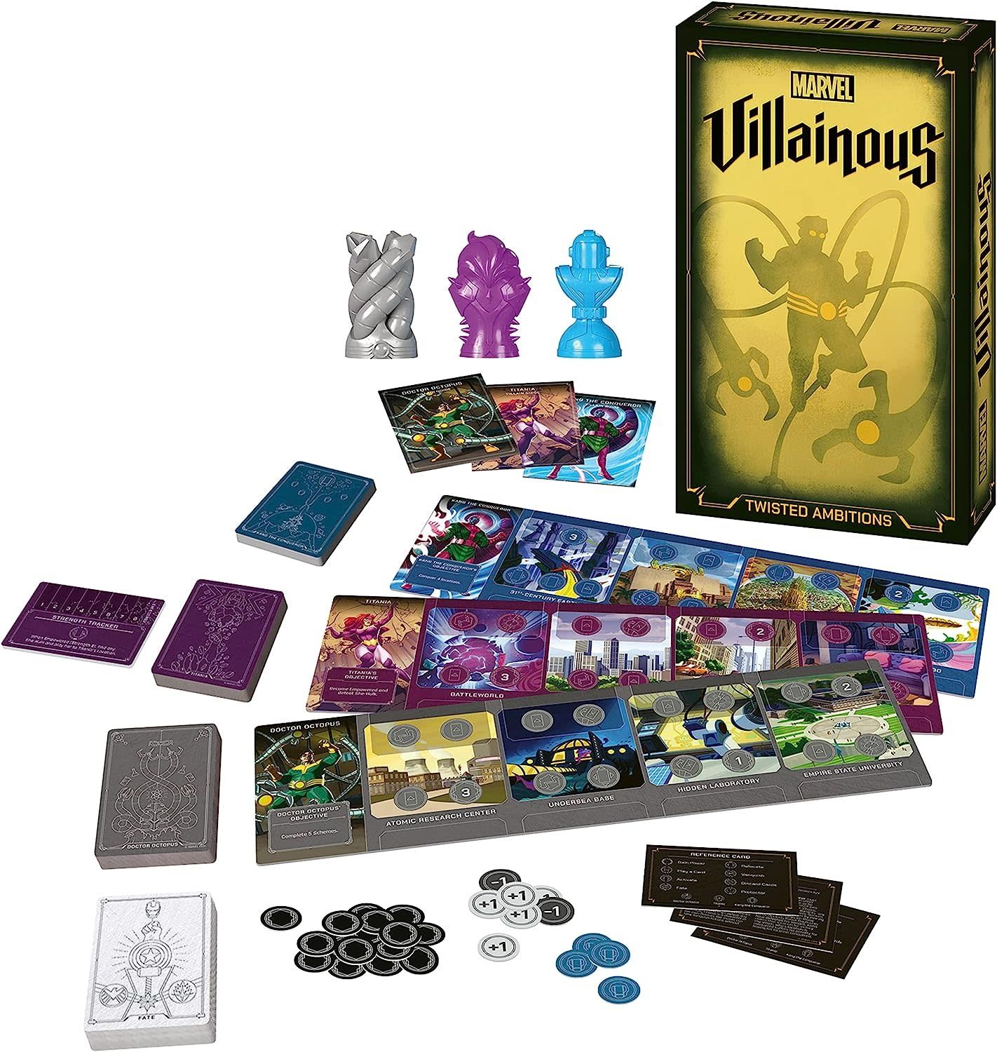 Disney&#39;s Villainous Marvel Game Exp Twisted Ambitions