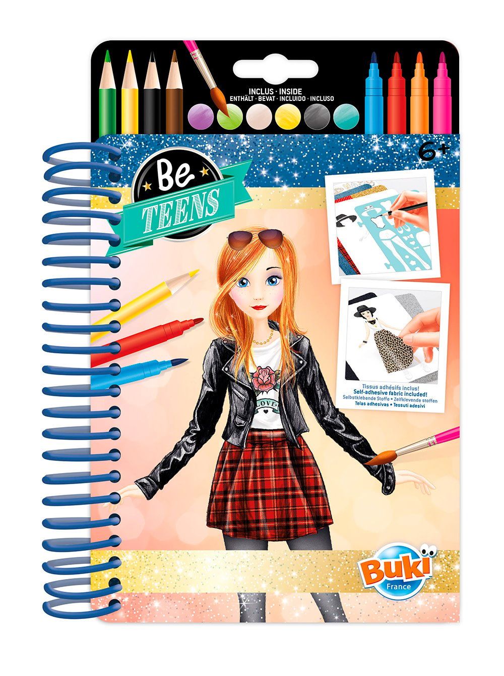 Buki Be Teens Fashion Sketchbook Rock Outfit