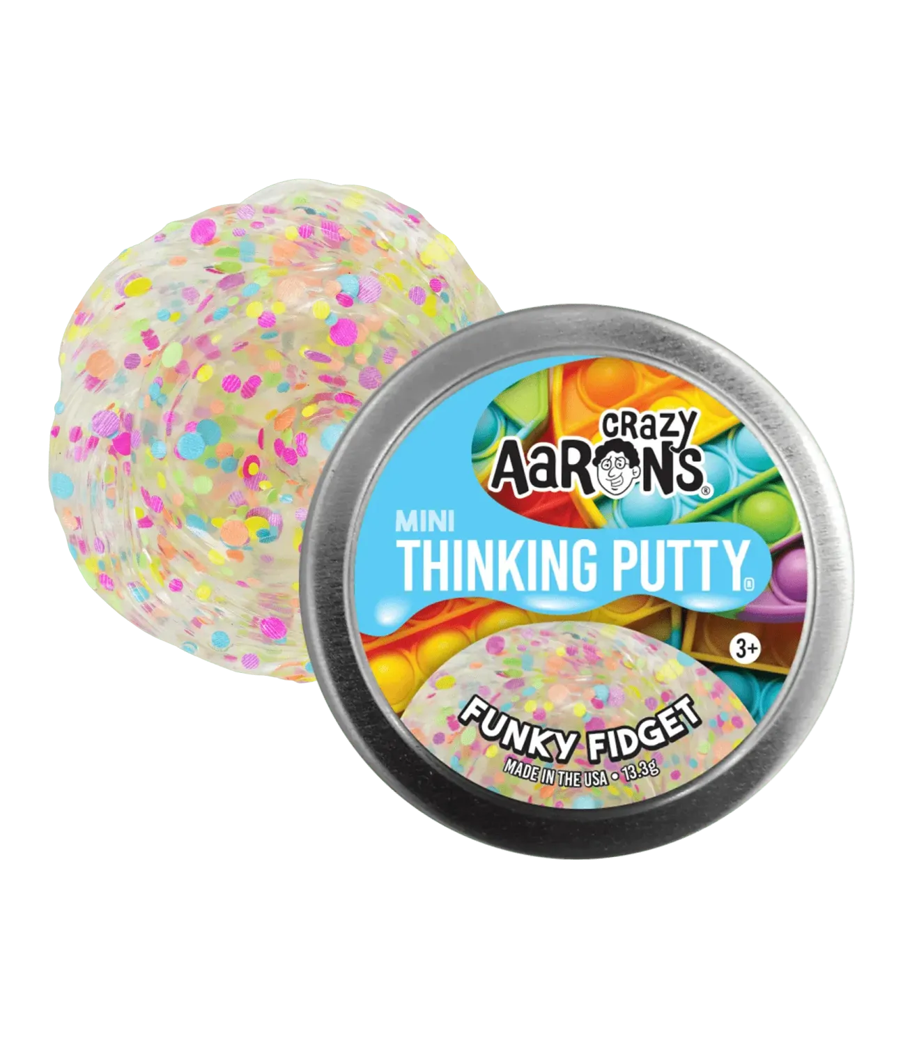 Crazy Aaron&#39;s Thinking Putty Mini Tin Funky Fidget