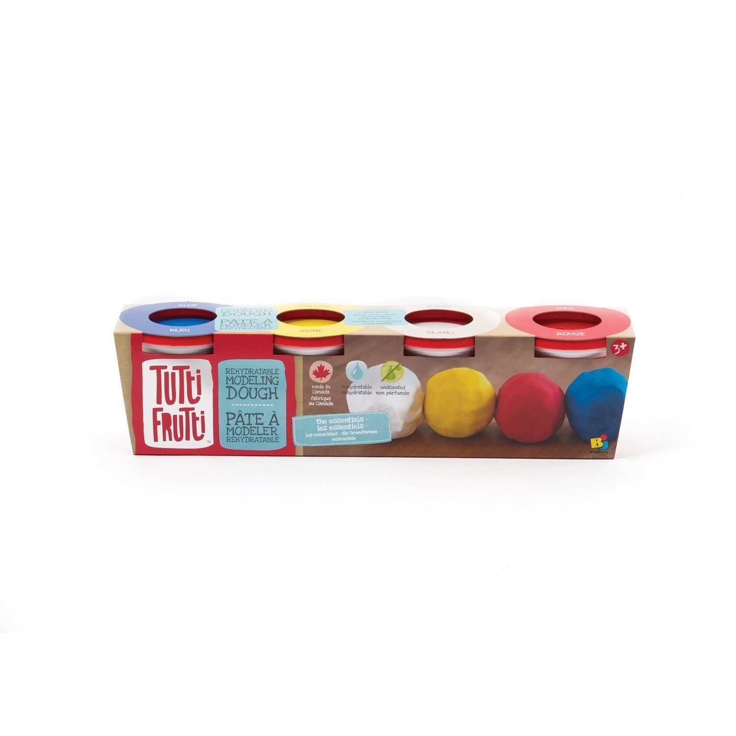Tutti Frutti Modelling Dough Unscented 4&#39;s