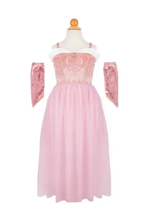 Great Pretenders Velvety Soft Sleeping Sweetheart Princess Gown with Arm Warmers size 3-4