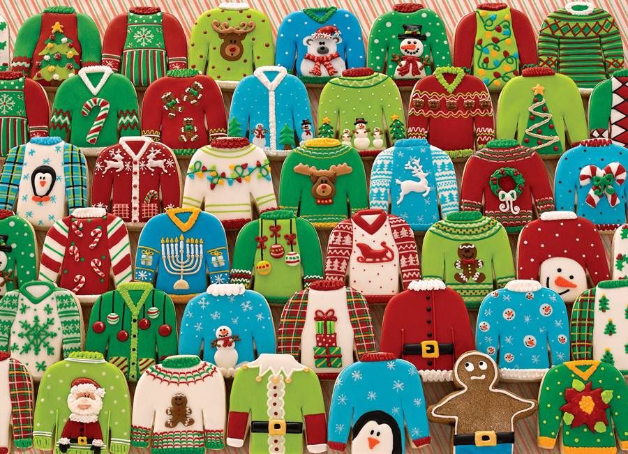 Cobble Hill Puzzle 1000pc Ugly Christmas Sweaters