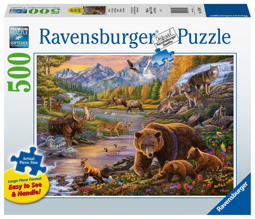 Ravensburger Puzzle 500pc Large Format Wilderness