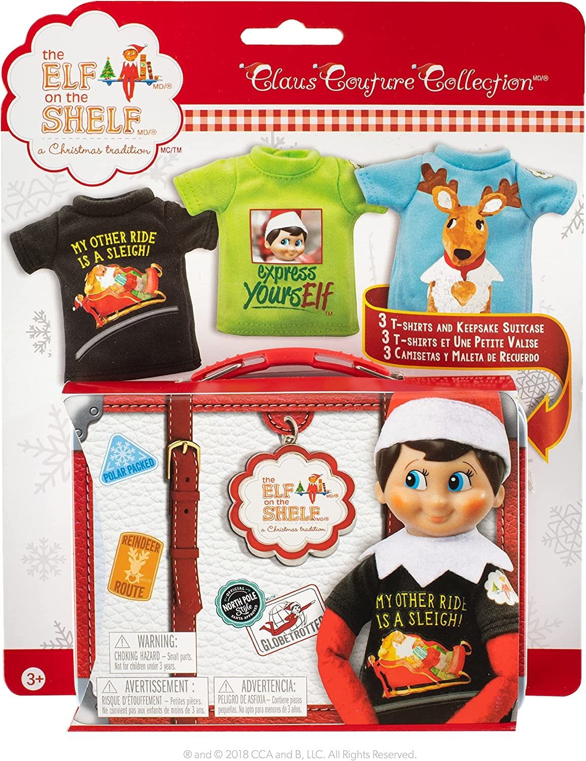 Elf on the Shelf Claus Couture Tee Multipack Express Yourself