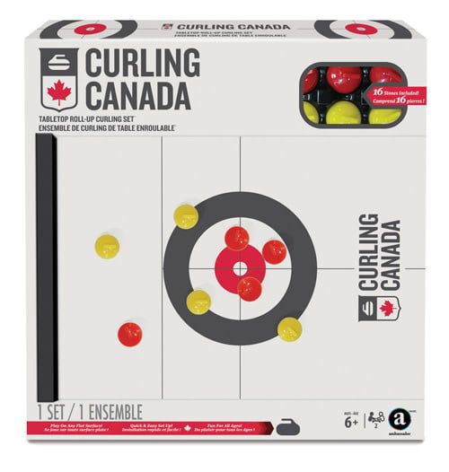 Roll-Up Tabletop Curling Set