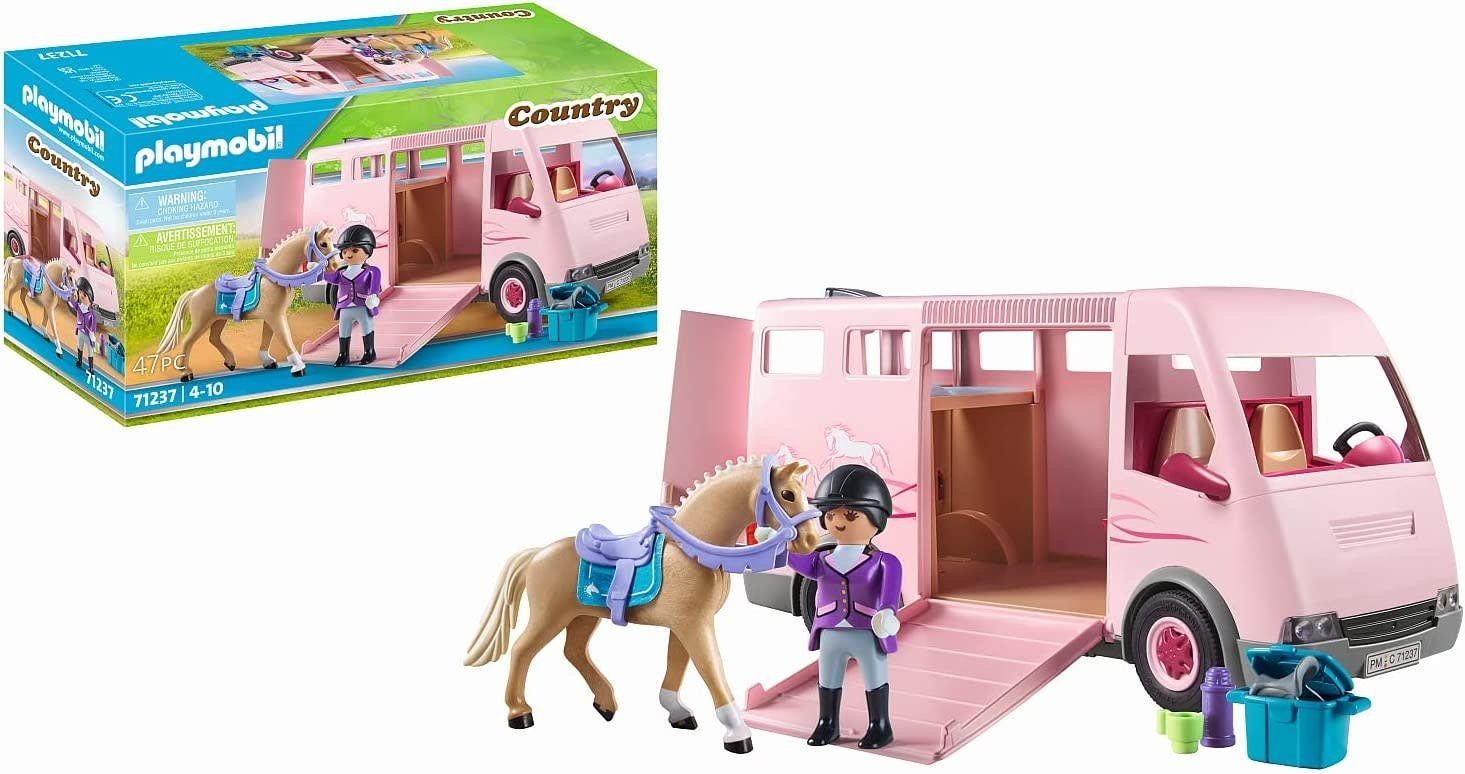Playmobil Country Horse Transporter with Trainer